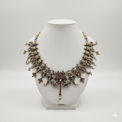 Antique Necklace with Elephant Motifs